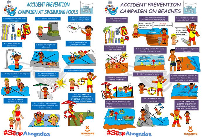Turismo de Tenerife joins campaign for prevention of drowning and swimming accidents
