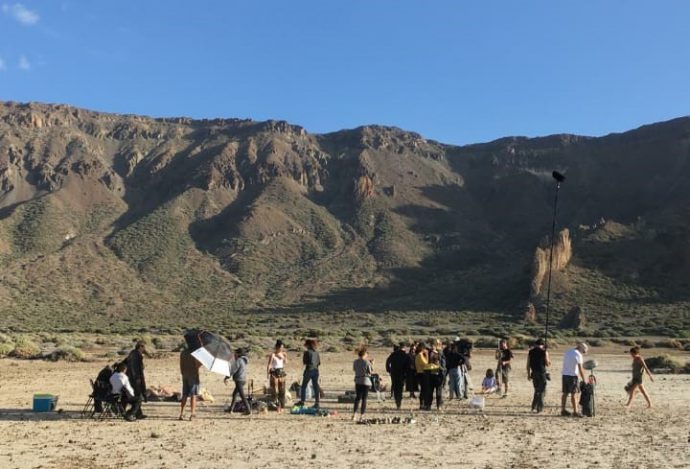 ‘Wonder Woman 1984’ and ‘Blanco en blanco’, two very different films just shot in Tenerife