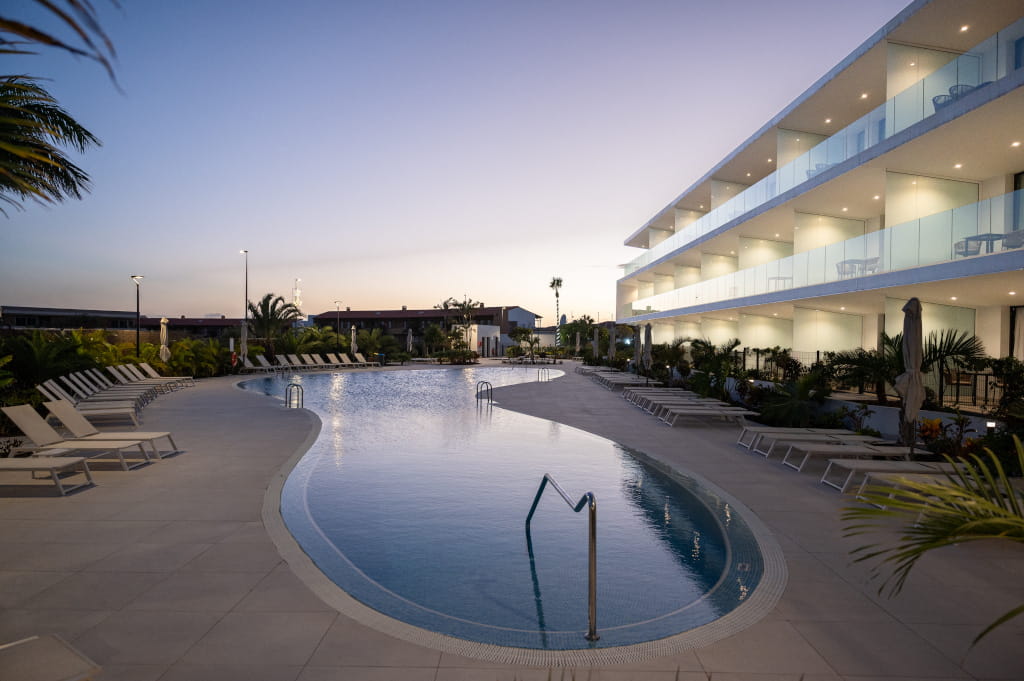 Piscina noche