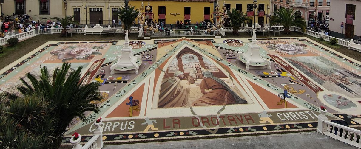 La Orotavas Corpus Christi Carpets