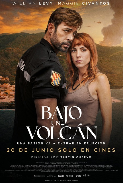 Under a Volcano, released June 20 only in theaters, directed by Martín Cuervo.
