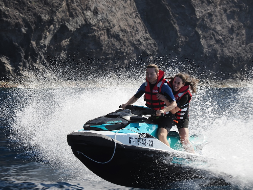 Excursión motos de agua
