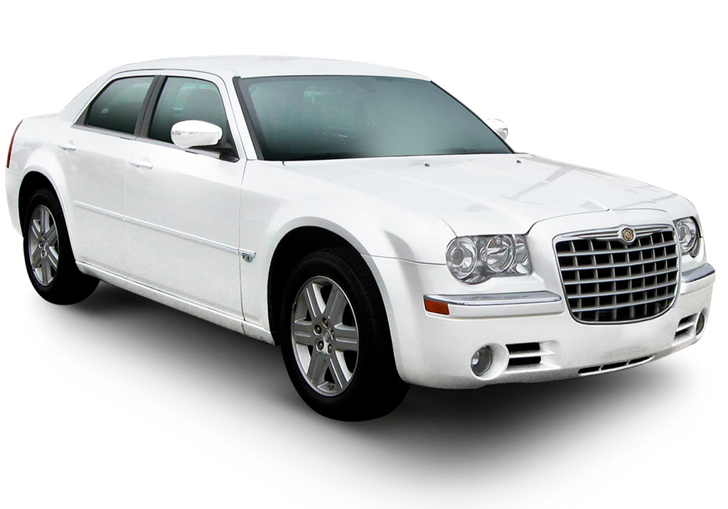 White car for rent in Tenerife.