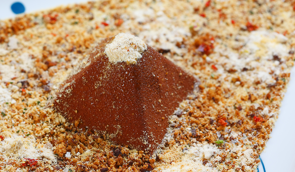 Canarian mojos and gofio, specialities of Tenerife.