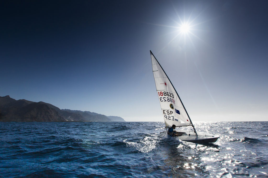 Sailing and dinghy sailing Tenerife