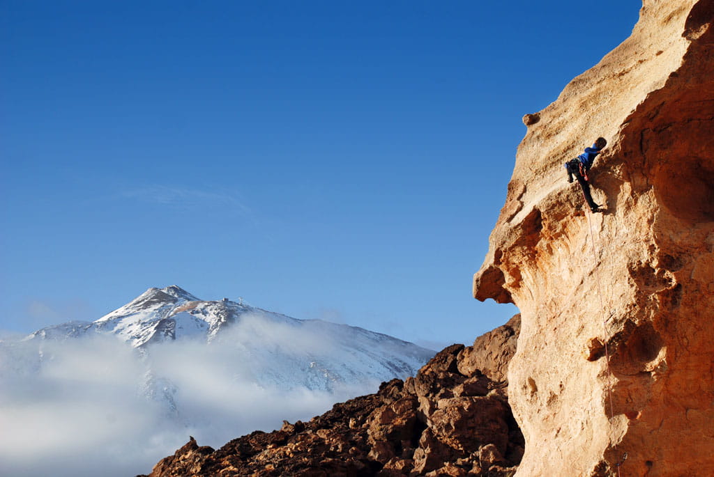 Climbing Tenerife