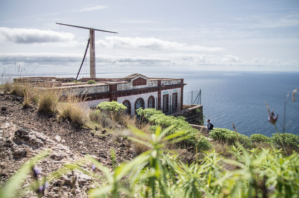 Old building with sea views in Tenerife.