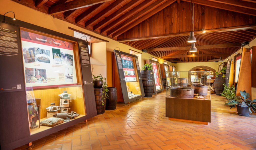 Exhibitions of local traditions at the museum in La Orotava, Tenerife.