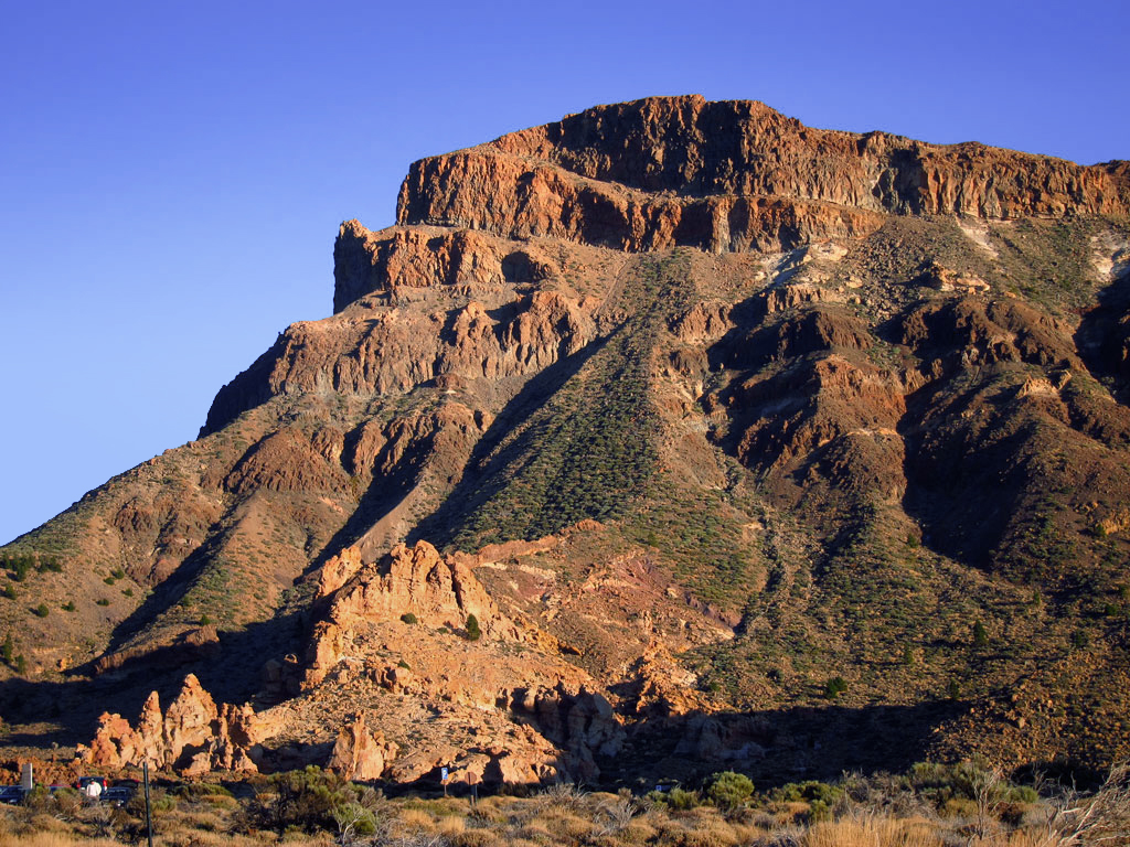 Outstanding mountain in the Teide National Park, Tenerife.