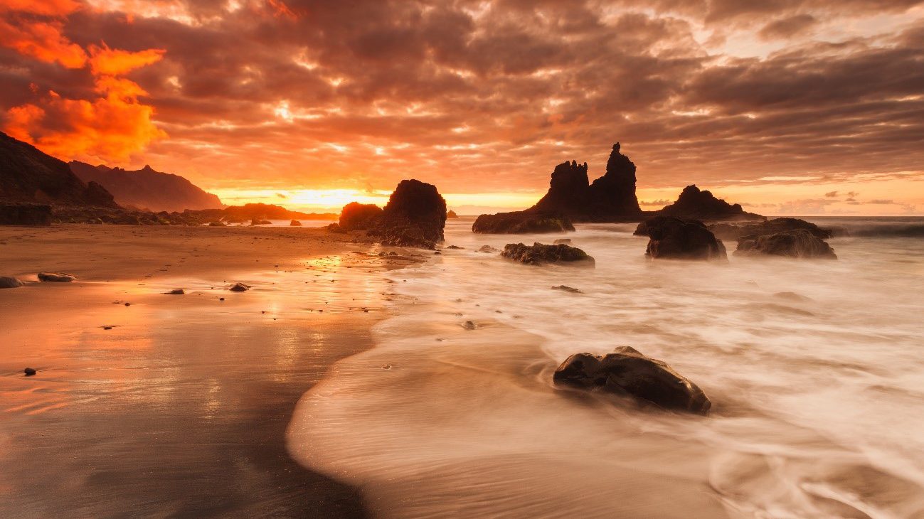 The five most spectacular beach sunsets in Tenerife