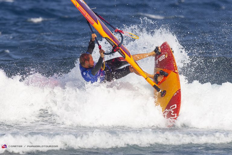 The best windsurfers of the world in El Médano at the PWA World Cup Tenerife